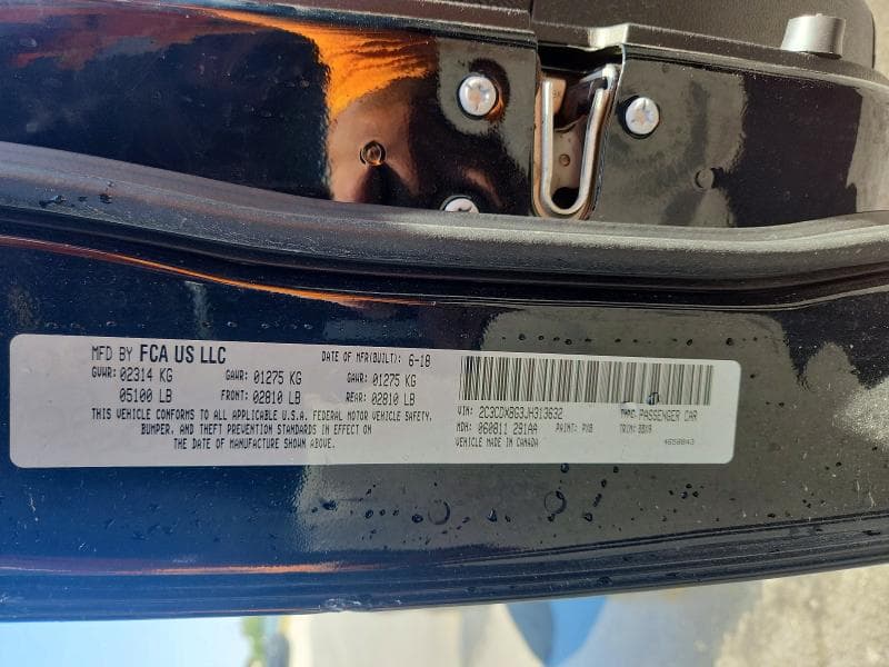 2018 DODGE CHARGER SXT 12
