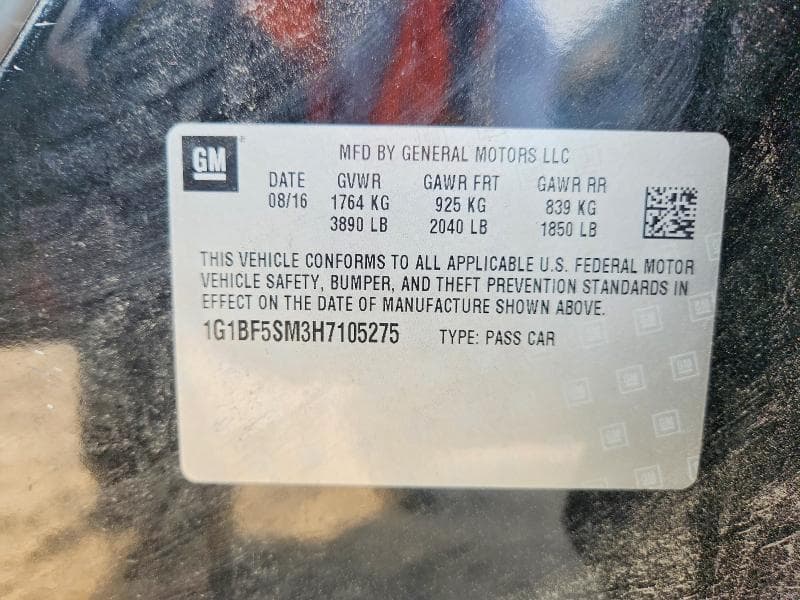 2017 CHEVROLET CRUZE PREMIER 12