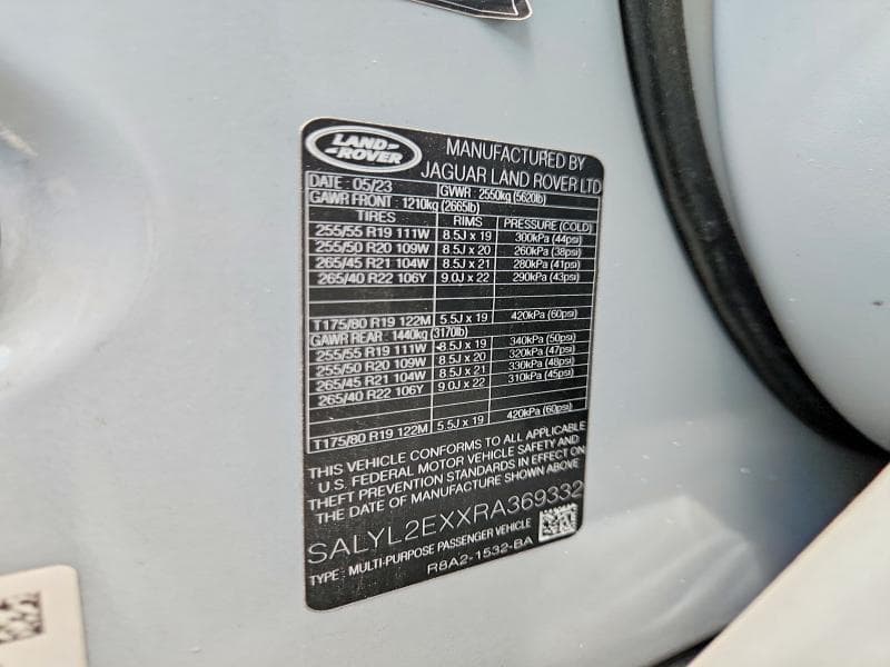 2024 LAND ROVER RANGE ROVER VELAR DYNAMIC SE 14