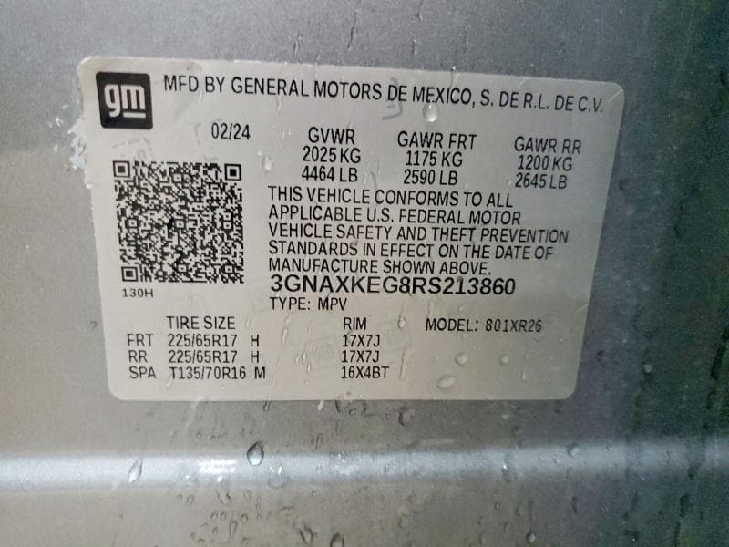 2024 CHEVROLET EQUINOX LT 13