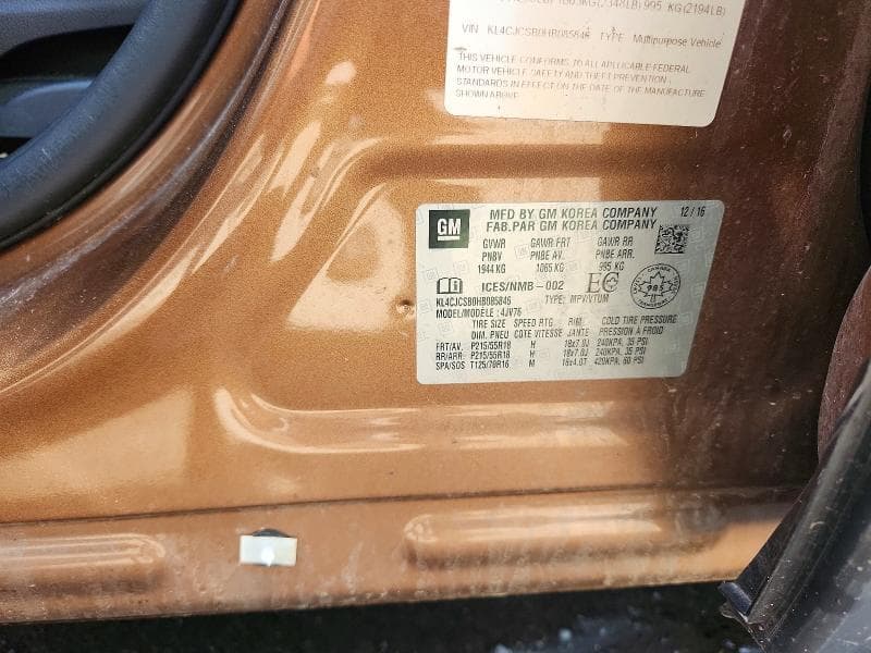 2017 BUICK ENCORE ESSENCE 13