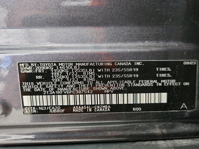 2023 TOYOTA RAV4 XLE PREMIUM XLE PREMIUM 13