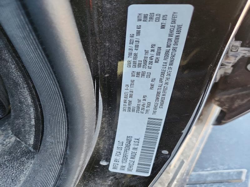 2025 RAM 1500 BIG HORN 12