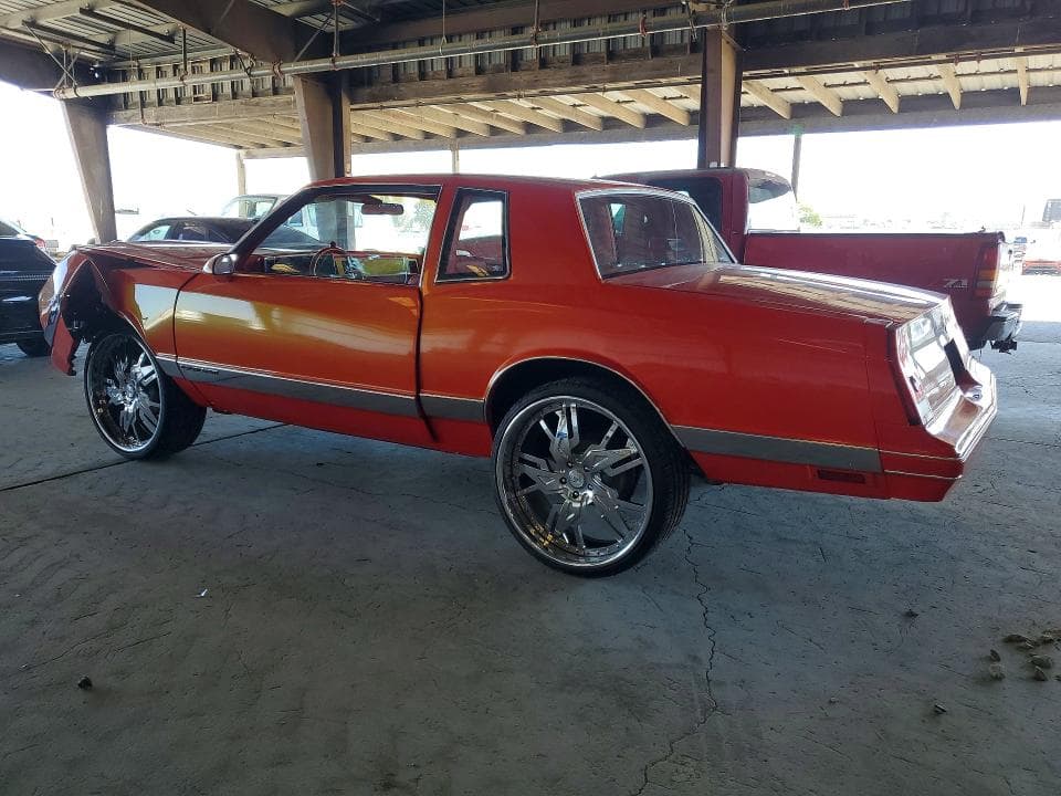 1986 CHEVROLET MONTE CARLO 2