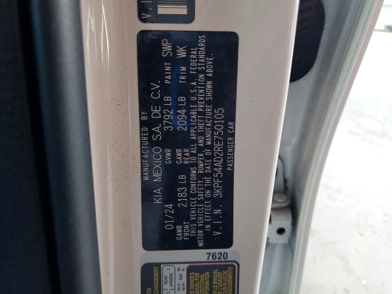 2024 KIA FORTE GT LINE 12