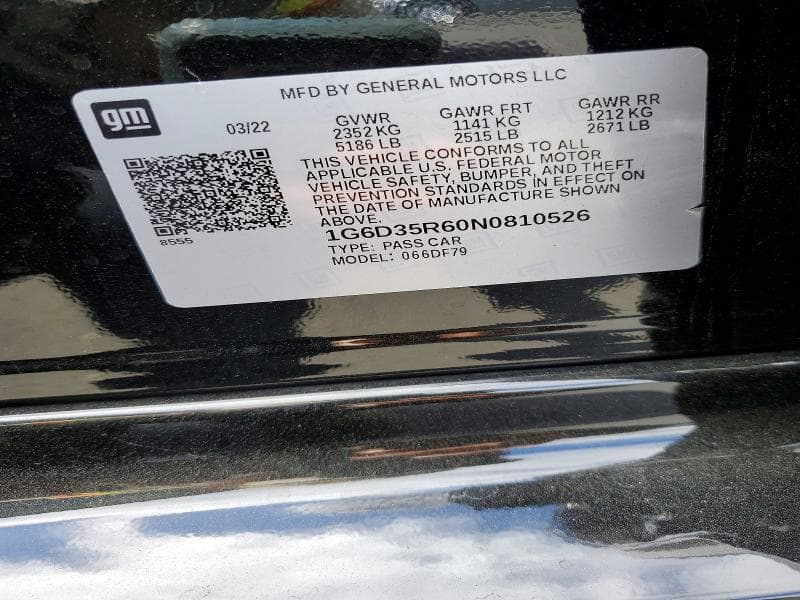 2022 CADILLAC CT5-V BLACKWING 12