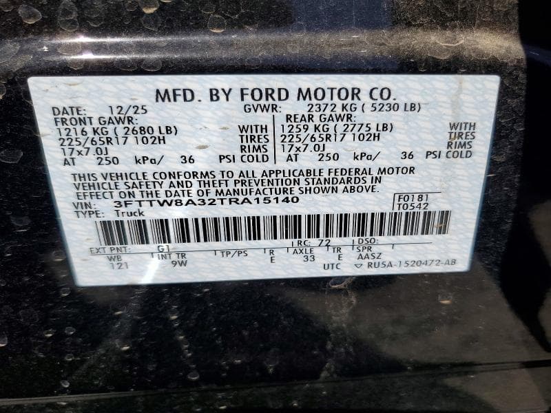 2026 FORD MAVERICK XL 12