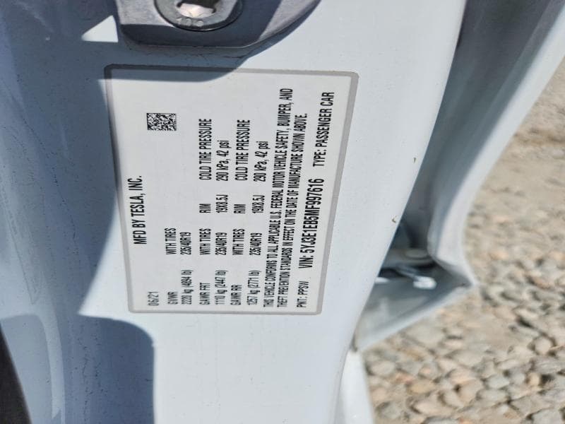 2021 TESLA MODEL 3 12