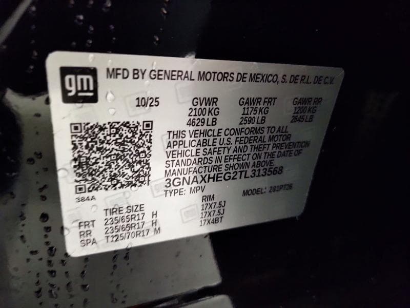 2026 CHEVROLET EQUINOX LT 12