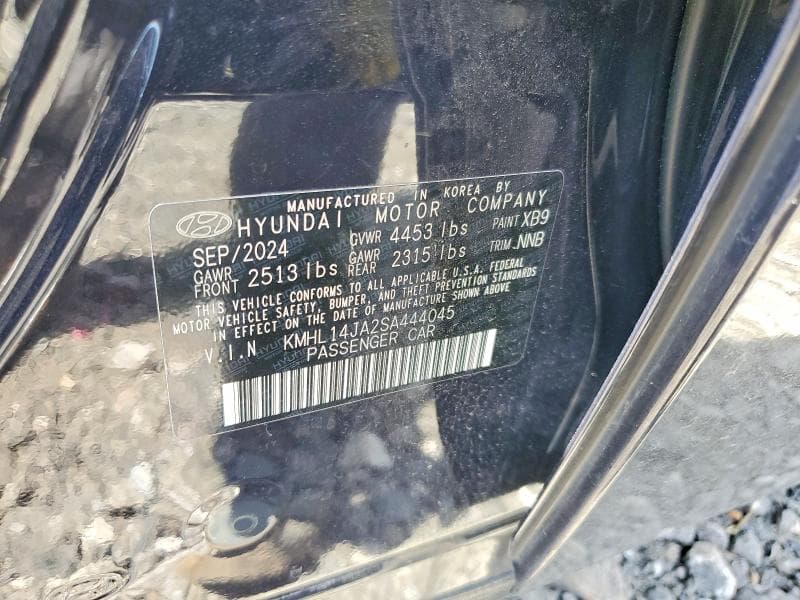 2025 HYUNDAI SONATA SEL 12