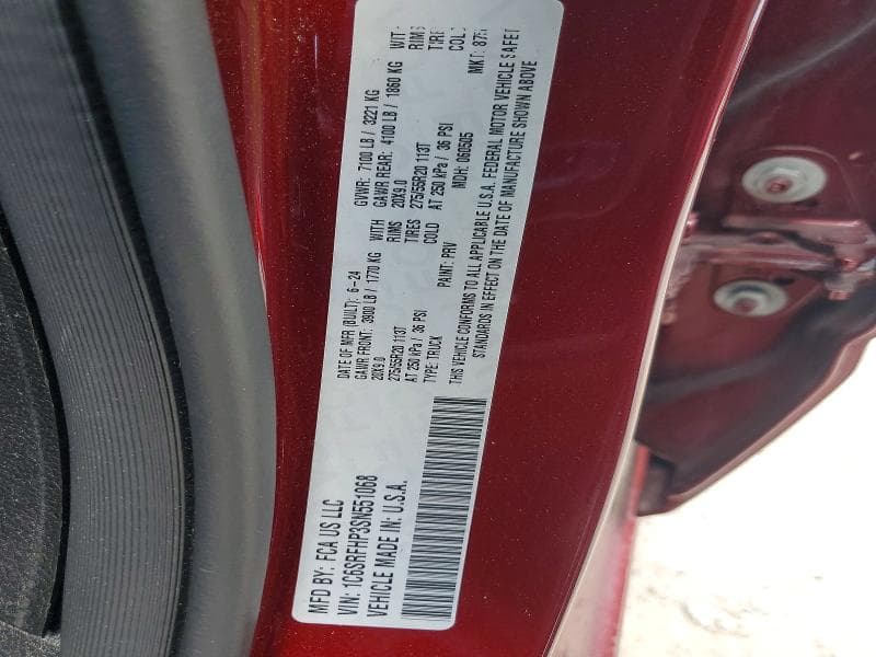 2025 RAM 1500 LIMITED 12