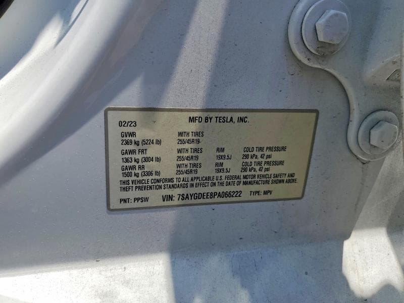 2023 TESLA MODEL Y 14