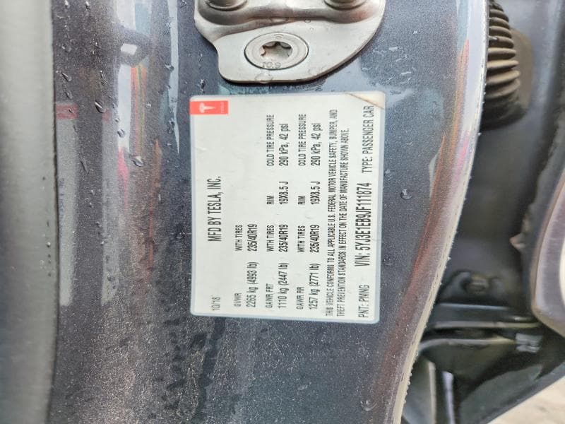 2018 TESLA MODEL 3 12