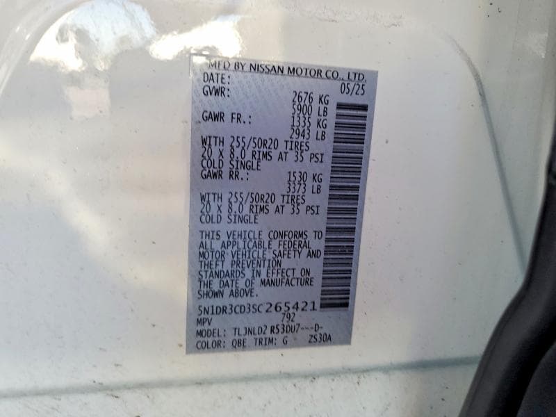 2025 NISSAN PATHFINDER SL 14
