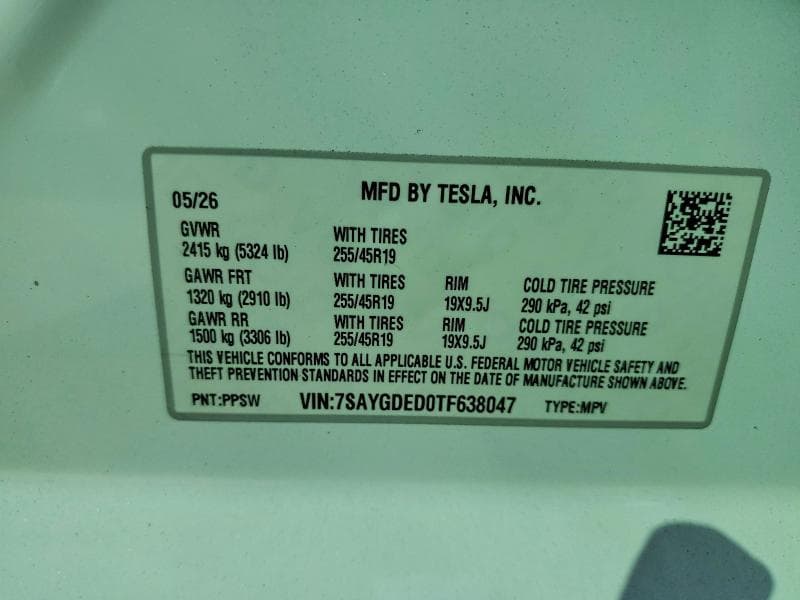 2026 TESLA MODEL Y 13