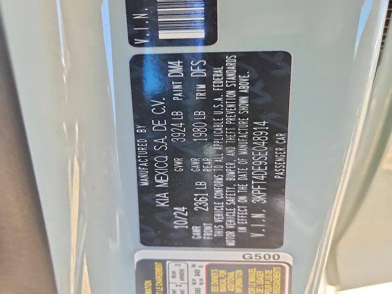 2025 KIA K4 LXS 12