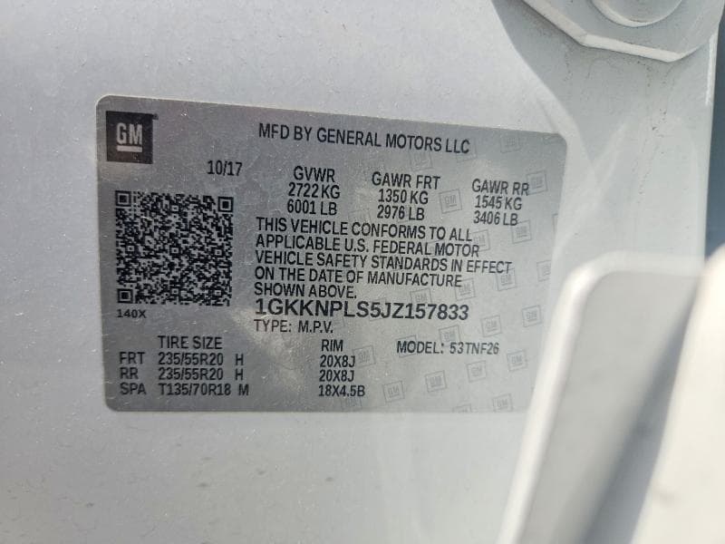 2018 GMC ACADIA DENALI 12