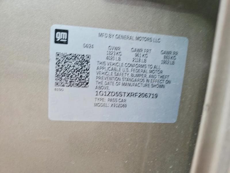 2024 CHEVROLET MALIBU LT 12