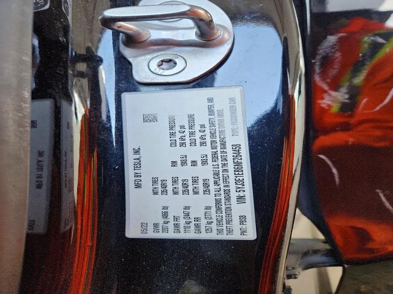 2022 TESLA MODEL 3 12