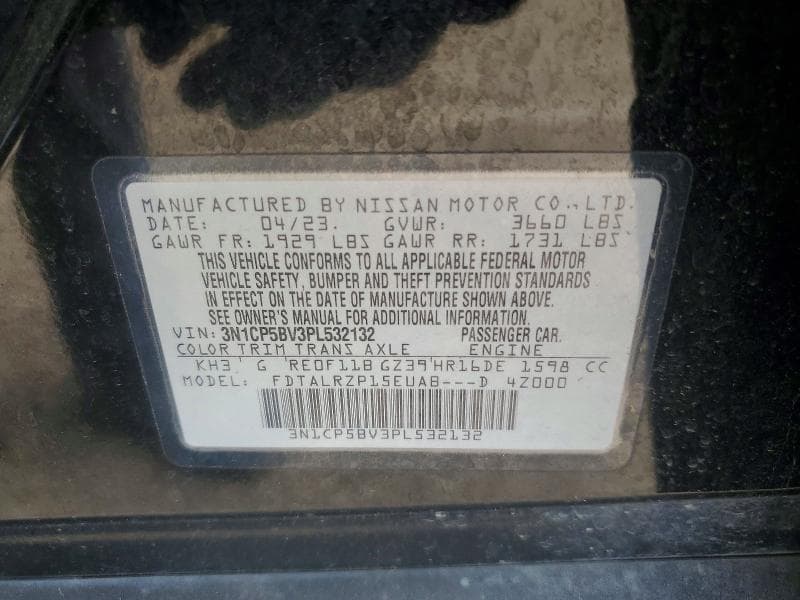 2023 NISSAN KICKS S 13