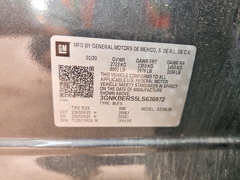 2020 CHEVROLET BLAZER RS 13