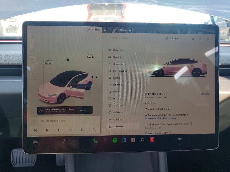 2025 TESLA MODEL 3 9