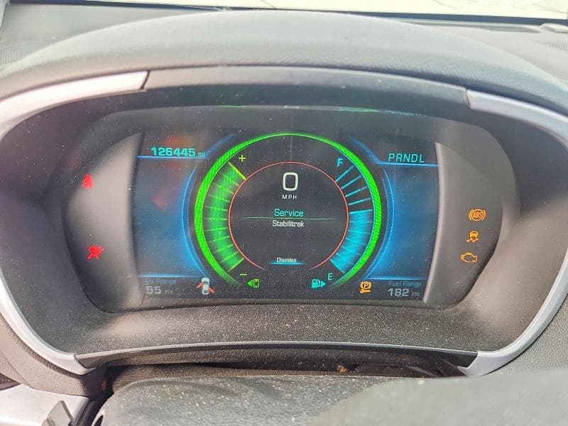 2017 CHEVROLET VOLT LT 9