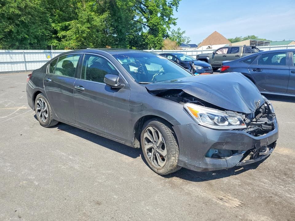 2017 HONDA ACCORD EXL 4