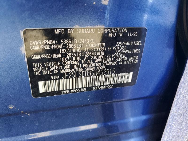 2025 SUBARU FORESTER PREMIUM 13