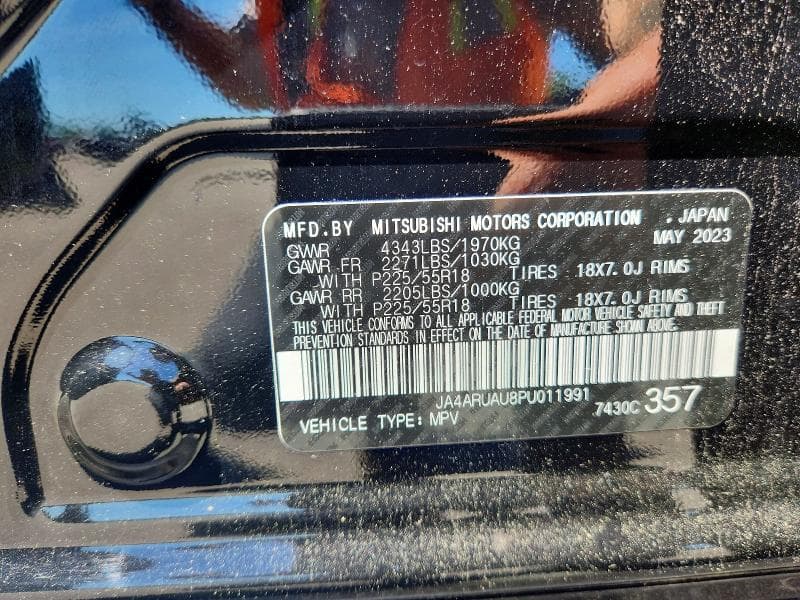 2023 MITSUBISHI OUTLANDER SPORT S 13