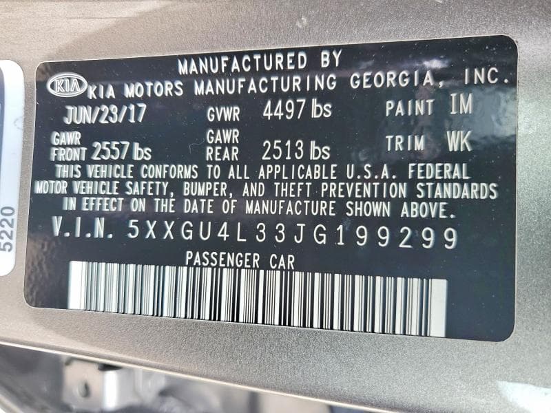 2018 KIA OPTIMA EX 12