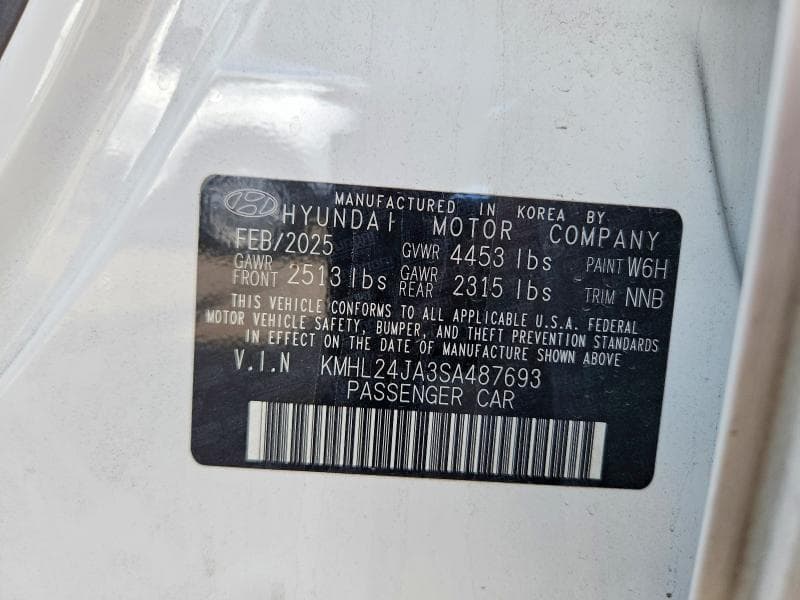 2025 HYUNDAI SONATA SE 12
