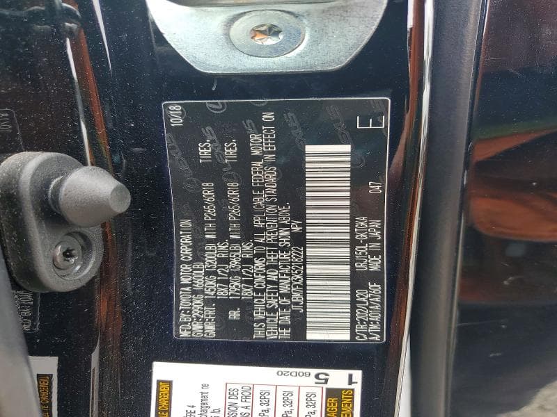 2019 LEXUS GX 460 14