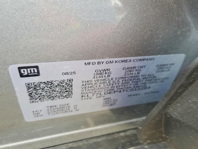 2026 CHEVROLET TRAX 1RS 13
