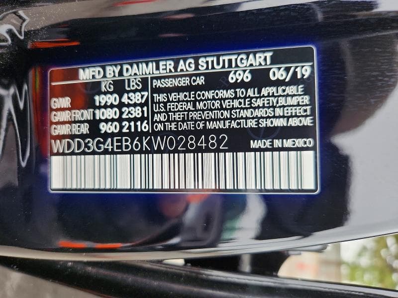 2019 MERCEDES-BENZ A 220 12