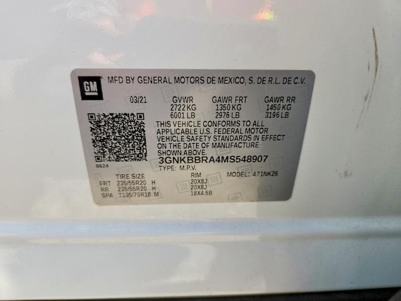 2021 CHEVROLET BLAZER 1LT 13