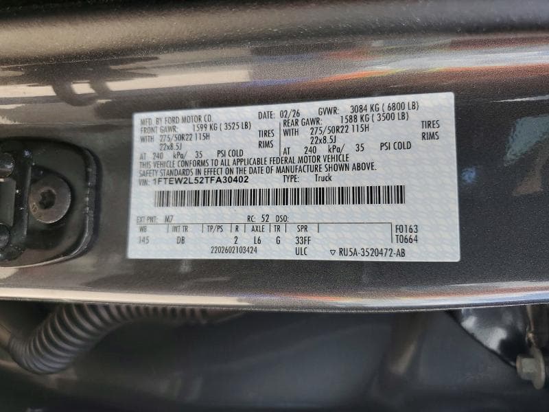 2026 FORD F150 STX 12