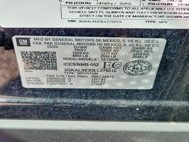 2020 GMC TERRAIN DENALI 13