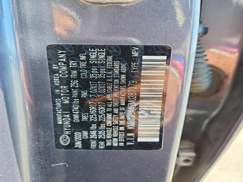2021 HYUNDAI TUCSON VALUE 12