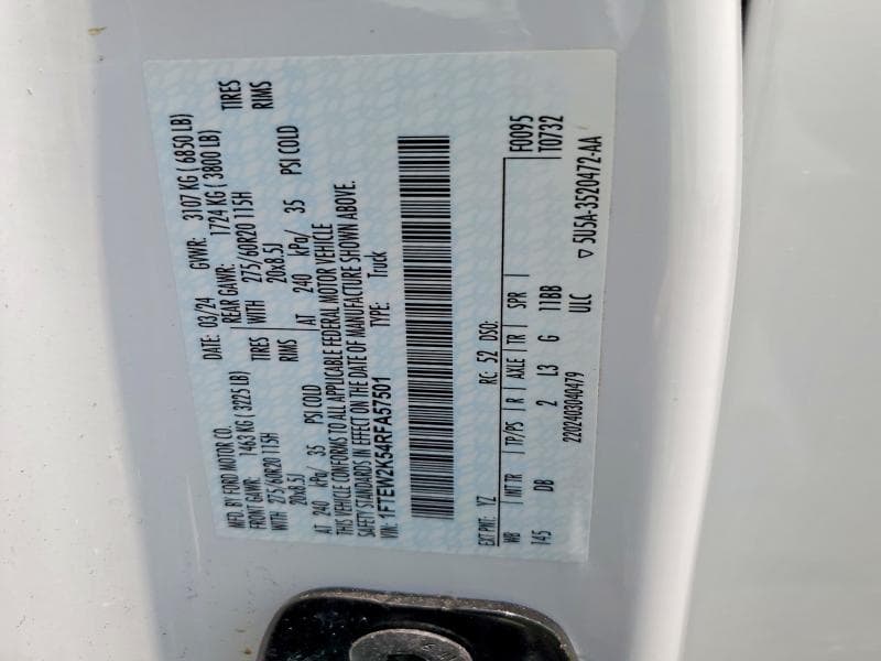 2024 FORD F150 STX 12