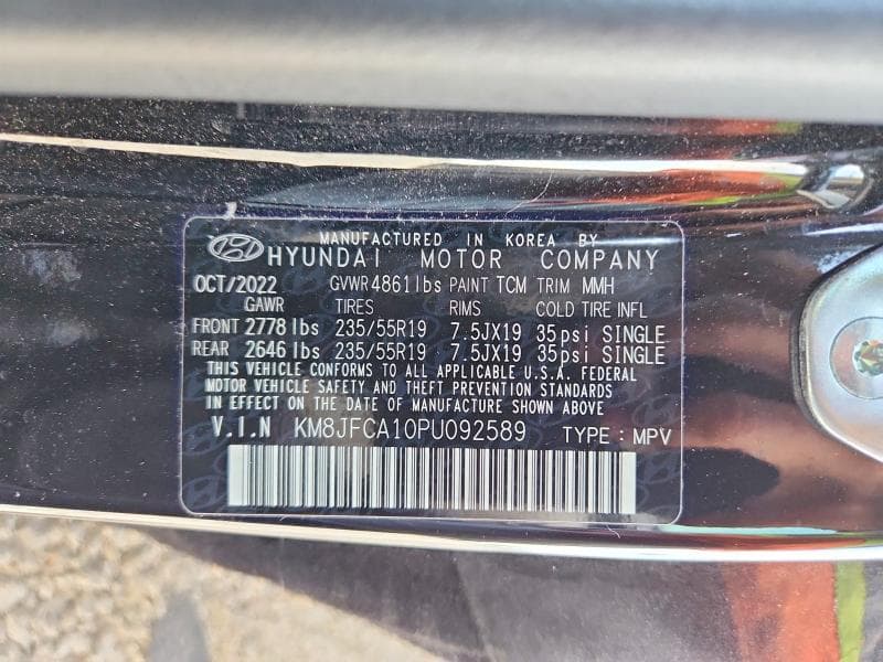2023 HYUNDAI TUCSON SEL CONVENIENCE 12