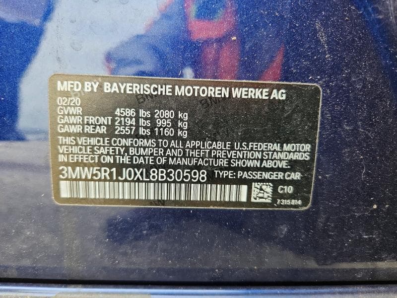 2020 BMW 330I 13