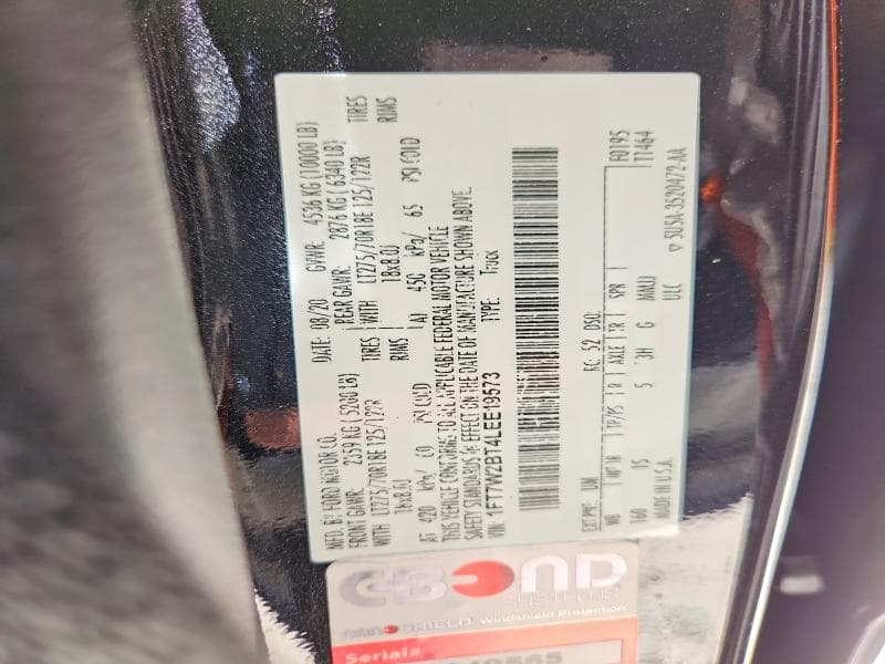 2020 FORD F250 SUPER DUTY 12