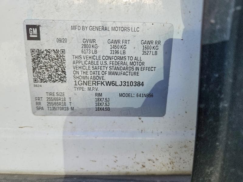 2020 CHEVROLET TRAVERSE LS 13