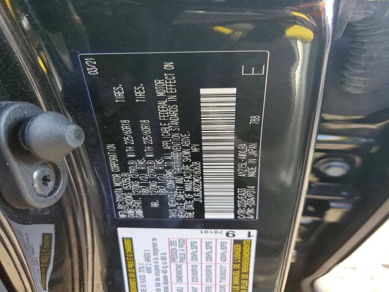 2021 LEXUS NX 300H BASE 13