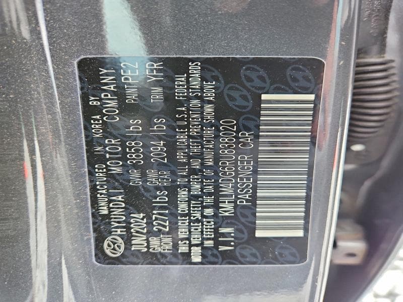 2024 HYUNDAI ELANTRA SEL 13