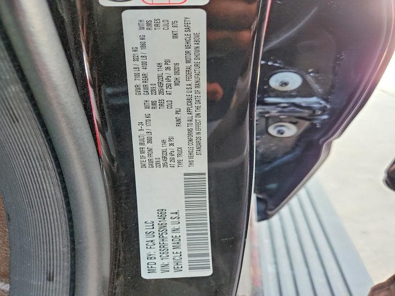 2025 RAM 1500 LIMITED 12
