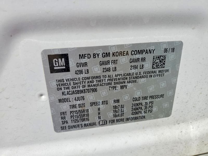 2019 BUICK ENCORE PREFERRED 13