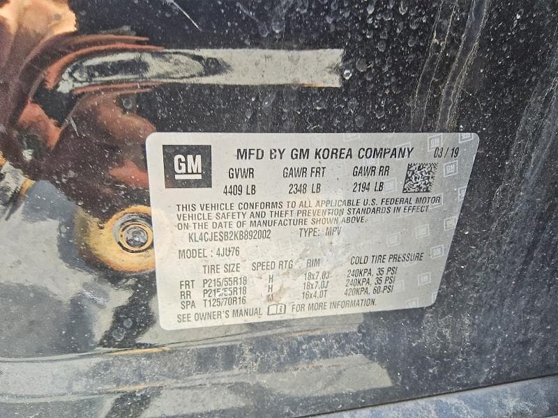 2019 BUICK ENCORE PREFERRED 13