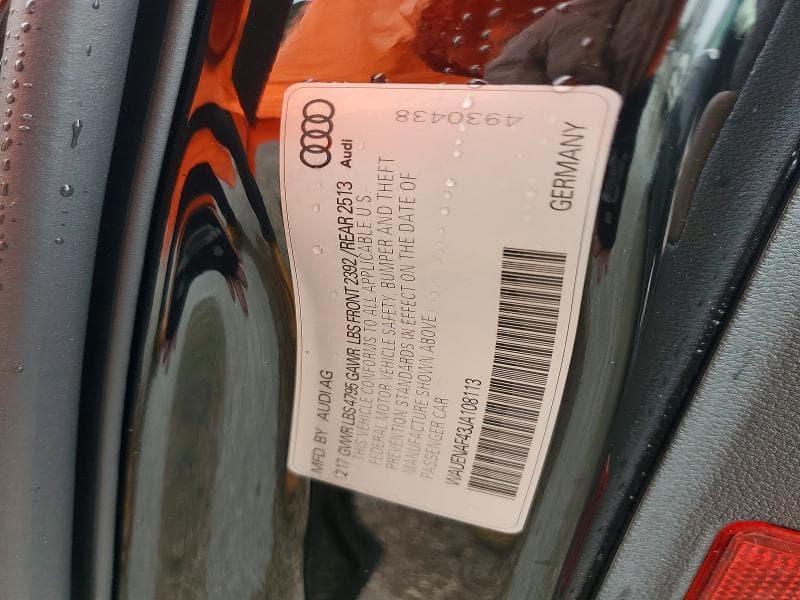 2018 AUDI A4 PREMIUM PLUS 12